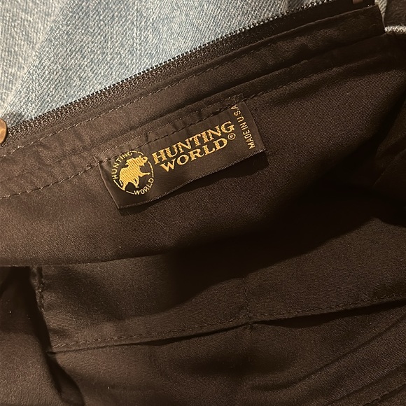 Hunting World denim crossbody messenger - Picture 6 of 6